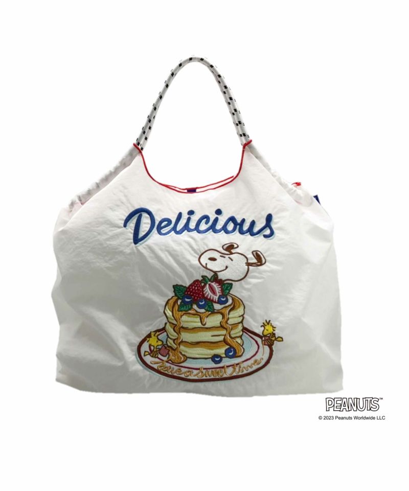 Ball&Chain×Peanuts]shopping bag-Peanuts-PANCAKE(L) | PICCIN