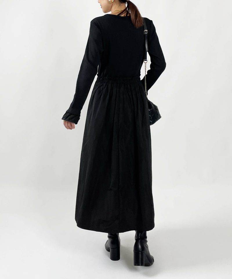 model：H164　着用サイズ：M　ブラック