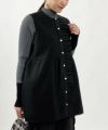 model：H164　着用サイズ：M　ブラック