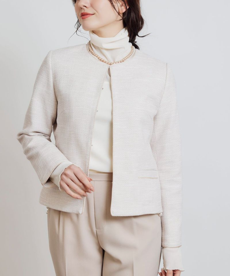 model：H155　着用サイズ：M　ラベンダー