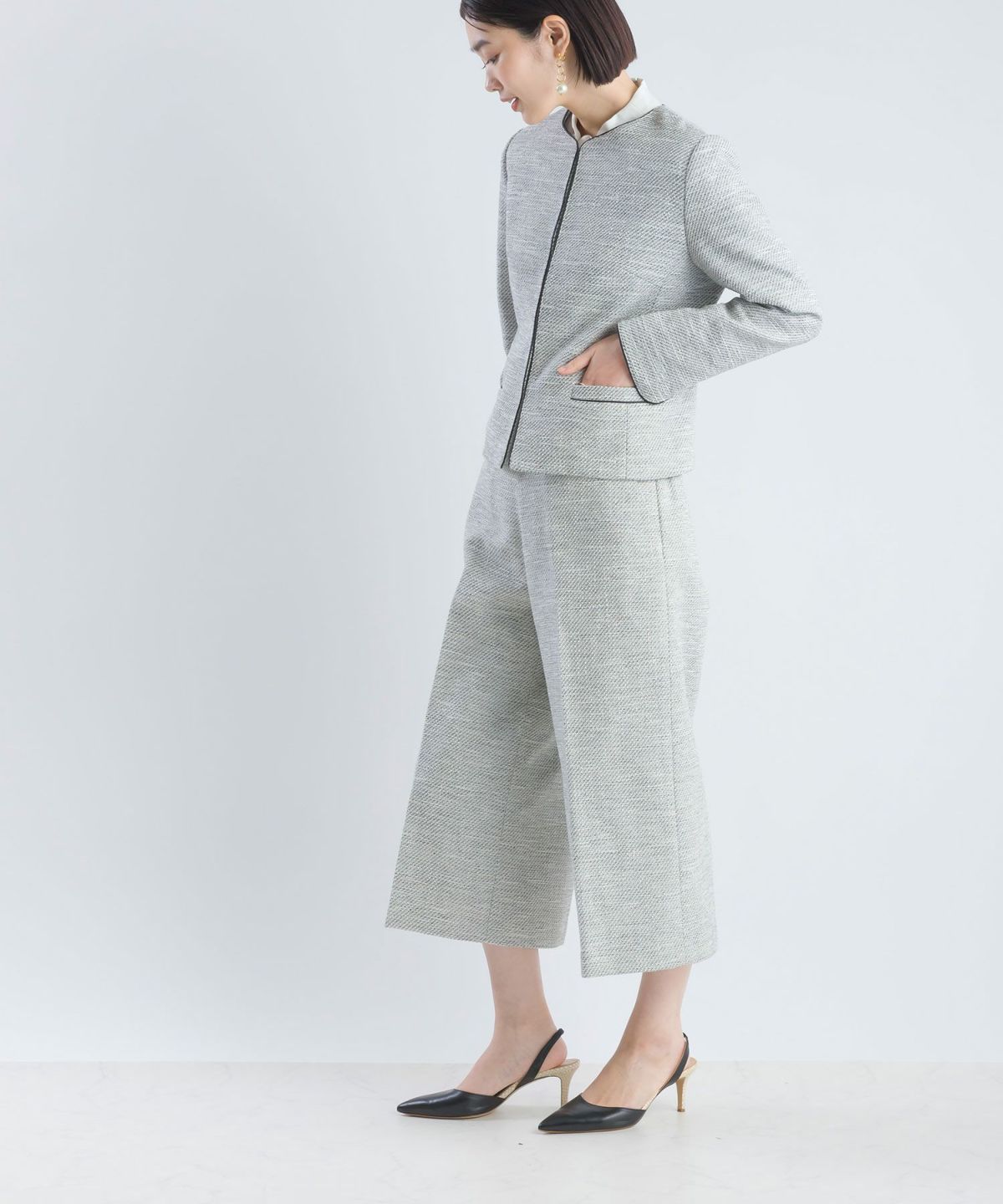 model：H162　着用サイズ：M　ブラック