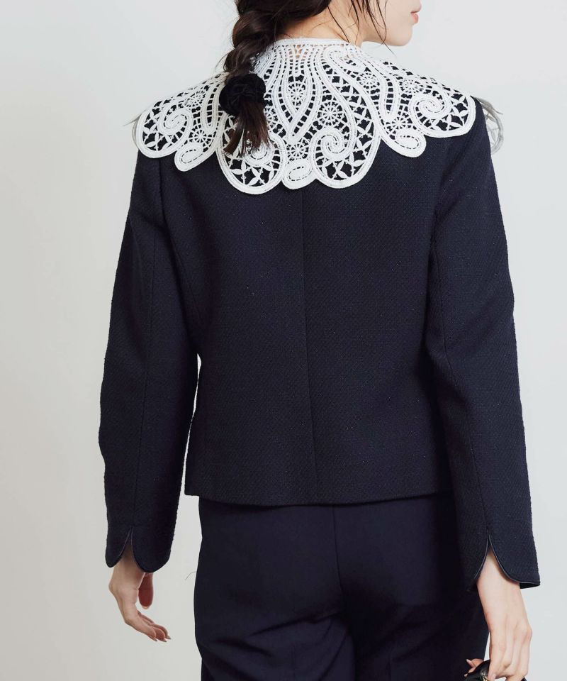 model：H155　着用サイズ：M　ネイビー