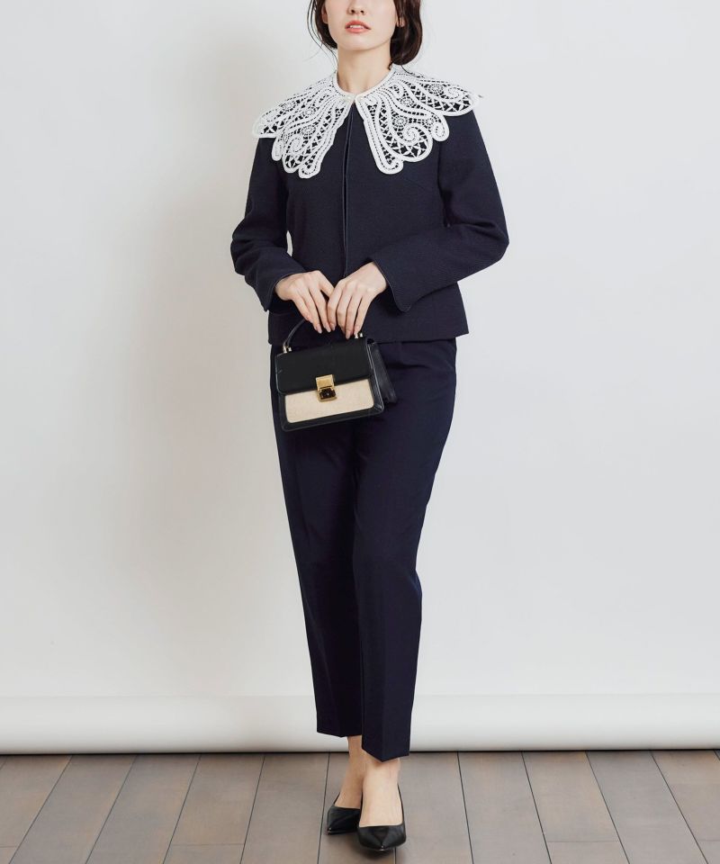 model：H155　着用サイズ：M　ネイビー