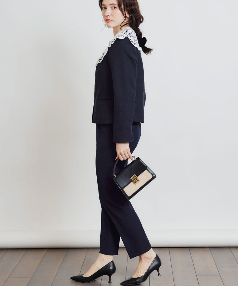 model：H155　着用サイズ：M　ネイビー