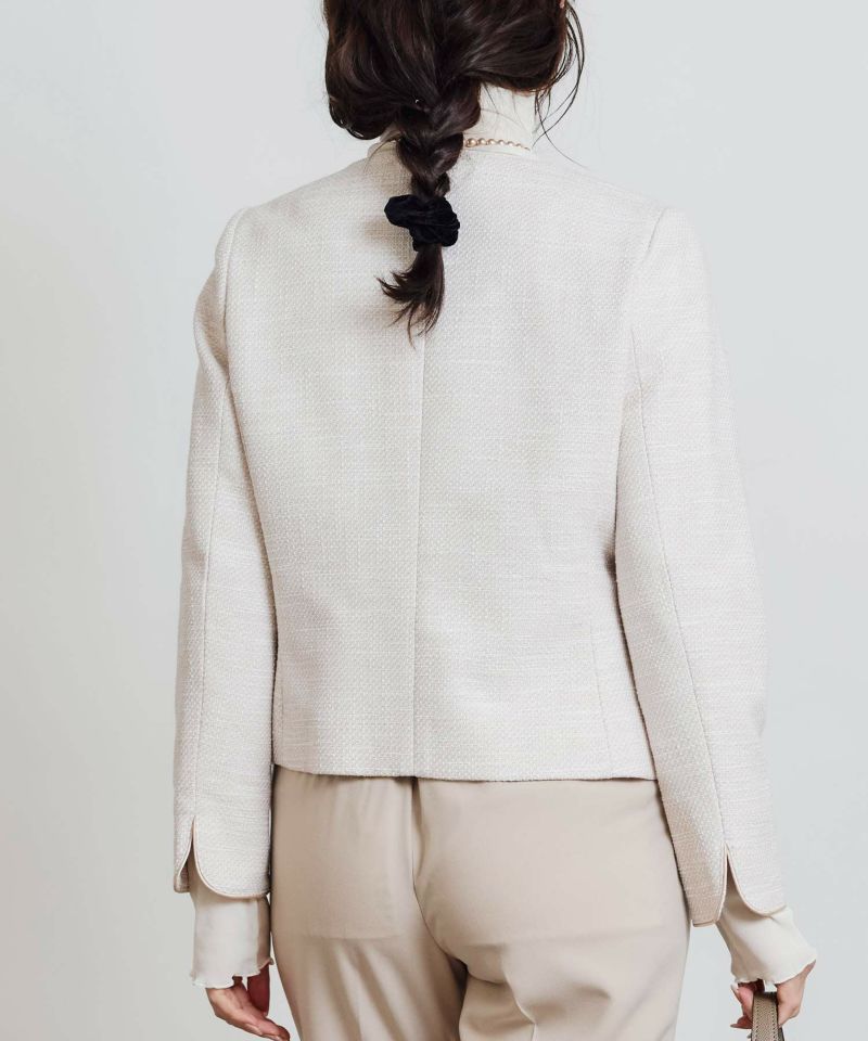 model：H155　着用サイズ：M　ラベンダー