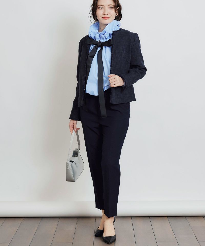 model：H155　着用サイズ：M　ネイビー