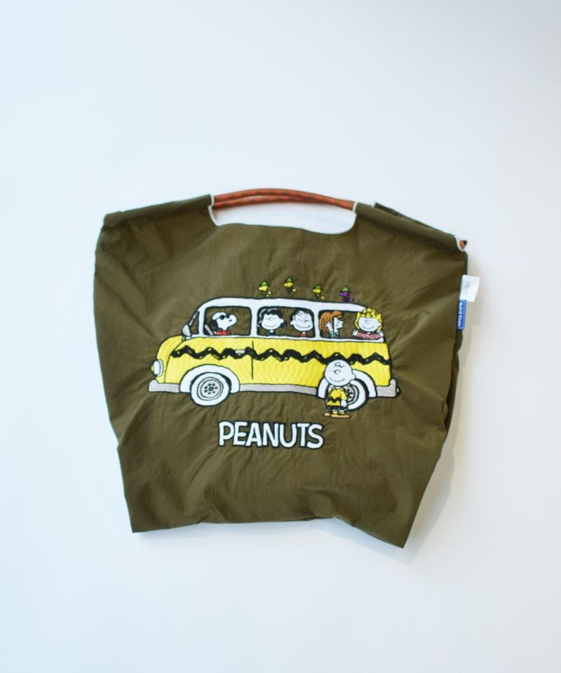 [Ball&Chain×Peanuts]shopping bag-Peanuts-BUS(M)-KHAKI