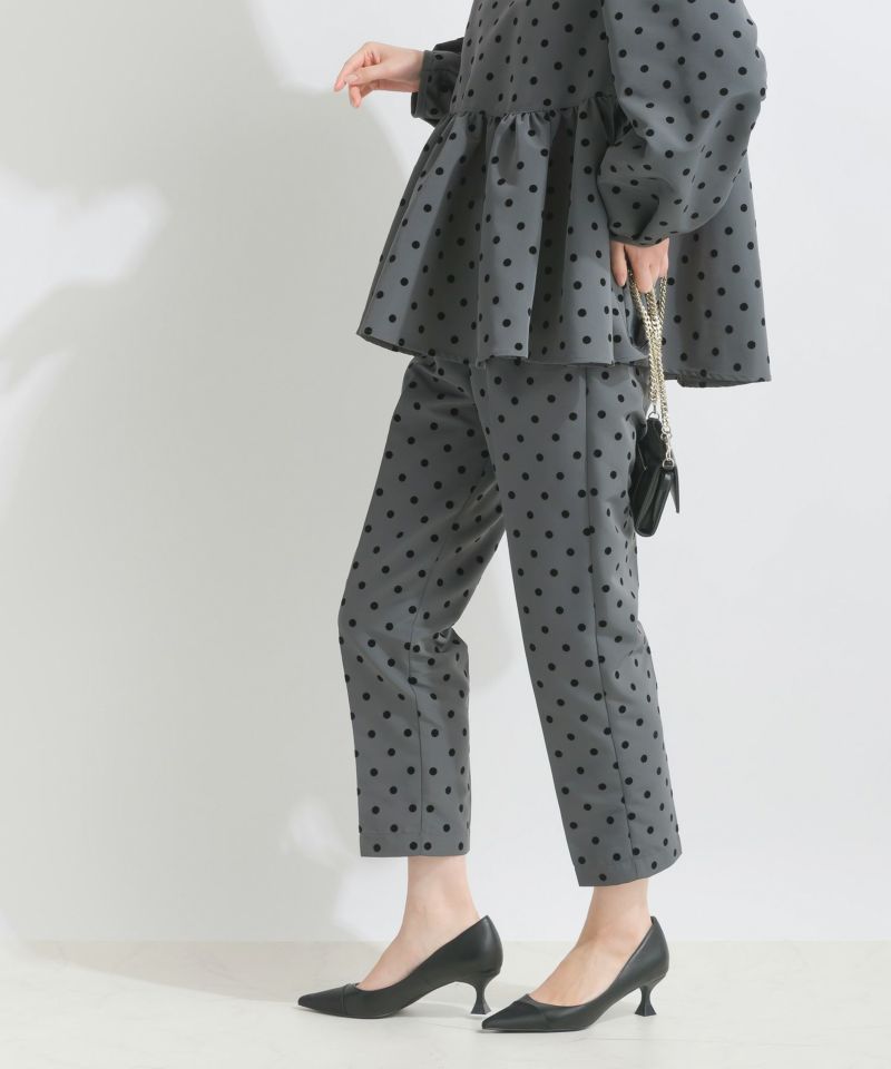 パンツ RONRON COTTON EYELET SCALLOP PENDANT DROP BANDING PANTS WHIT zz-1283716_09-090-1010016-4.