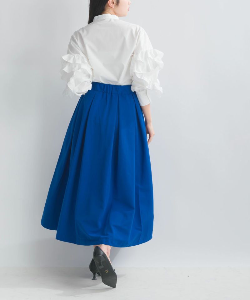 model：H157　着用サイズ：M　オフホワイト