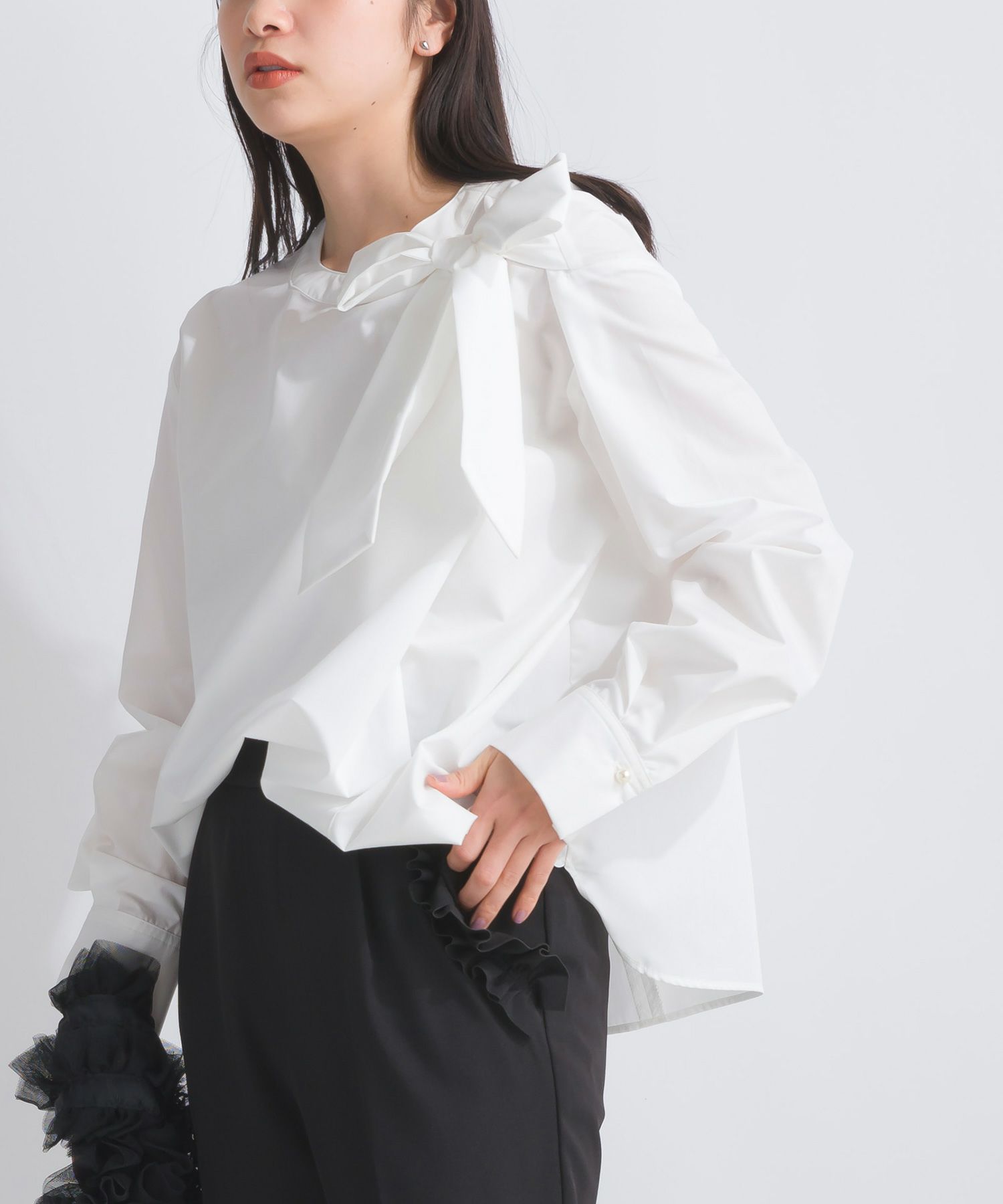 ショルダーリボンブラウス | PICCIN (ピッチン) 公式通販