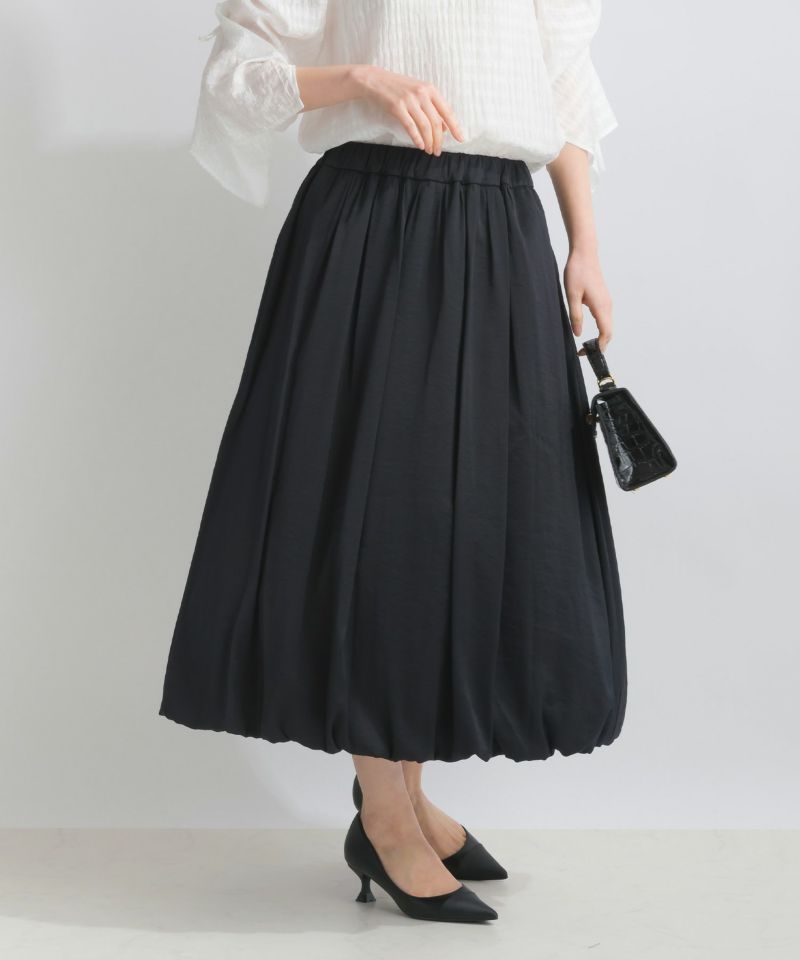 cygne バルーンギャザーブラウス Sarah ブラック Cygne【シーニュ】バルーンギャザーブラウス Sarah ブラック 1