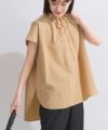 model：H162　着用サイズ：M　ベージュ
