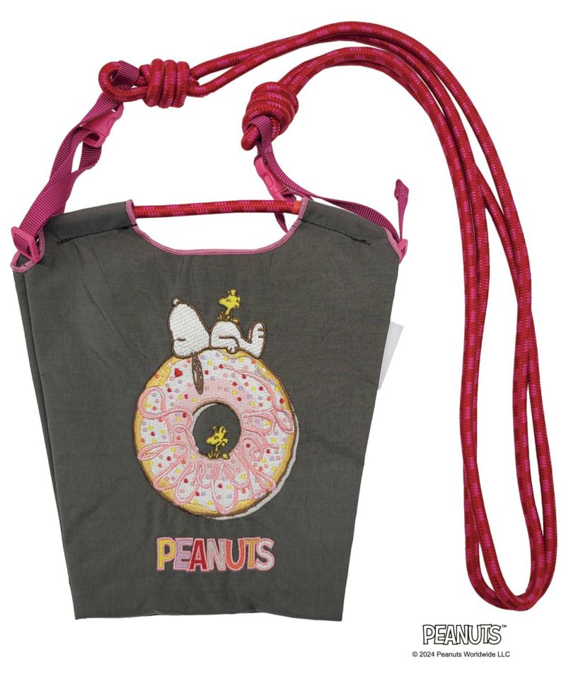 [Ball&Chain×Peanuts]shoulder bag-DONUT(S)-CHARCOAL | PICCIN (ピッチン) 公式通販