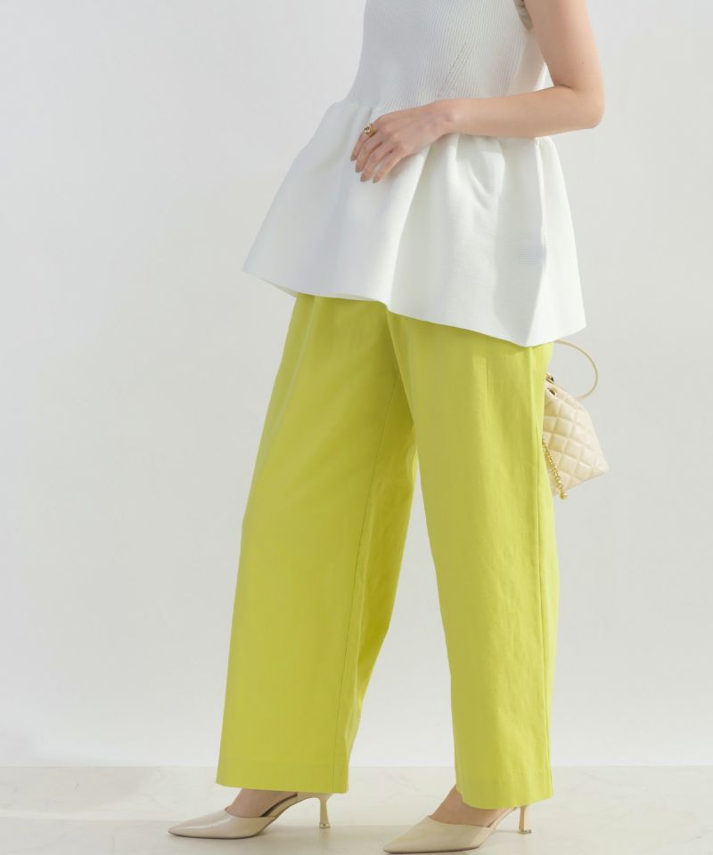 model：H162　着用サイズ：M　イエロー