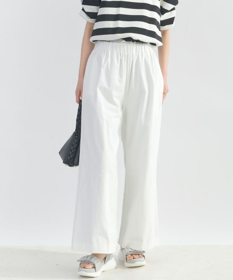 model：H162　着用サイズ：M　オフホワイト