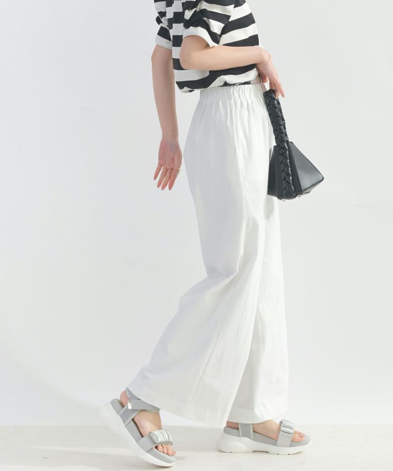 model：H162　着用サイズ：M　オフホワイト