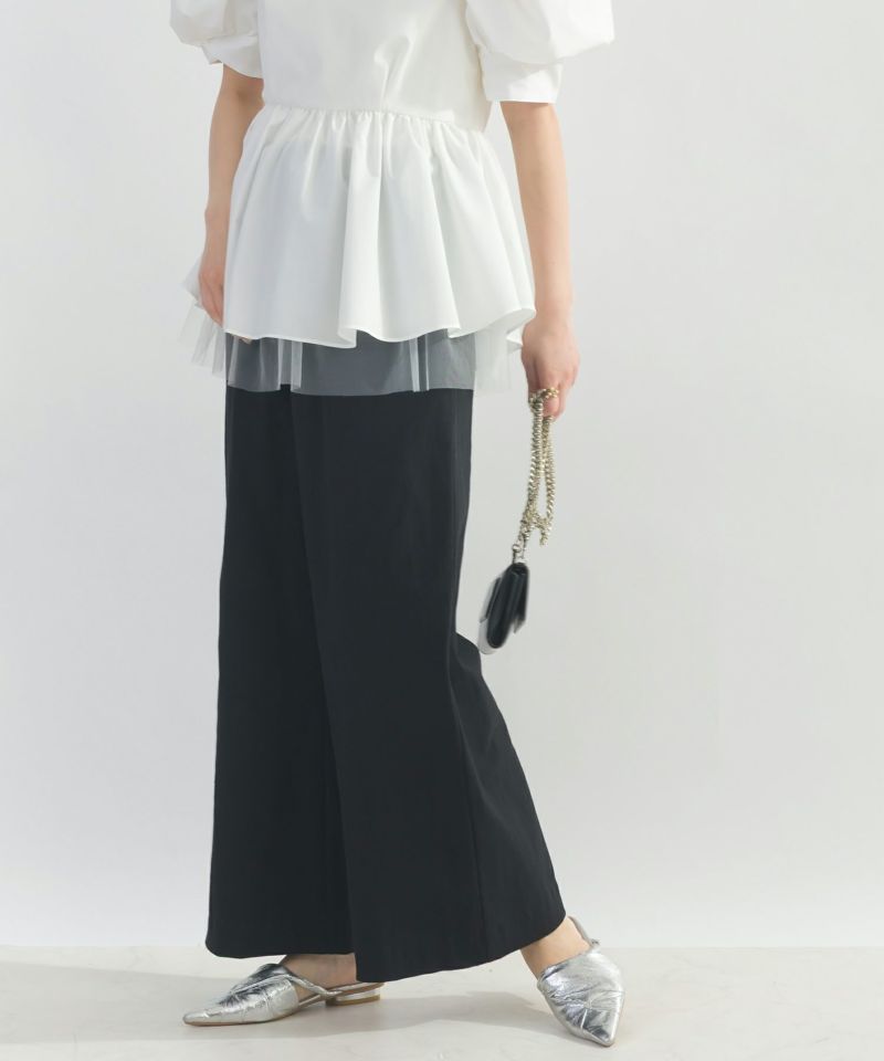 model：H162　着用サイズ：M　ブラック