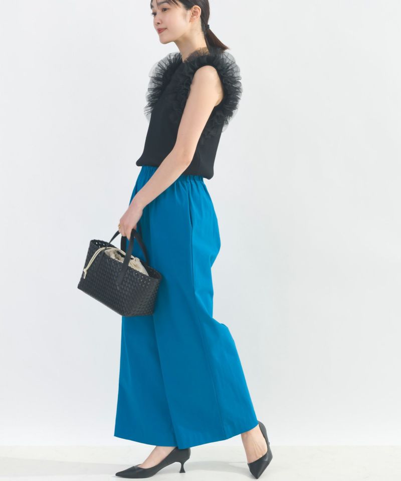 model：H162　着用サイズ：M　ターコイズブルー