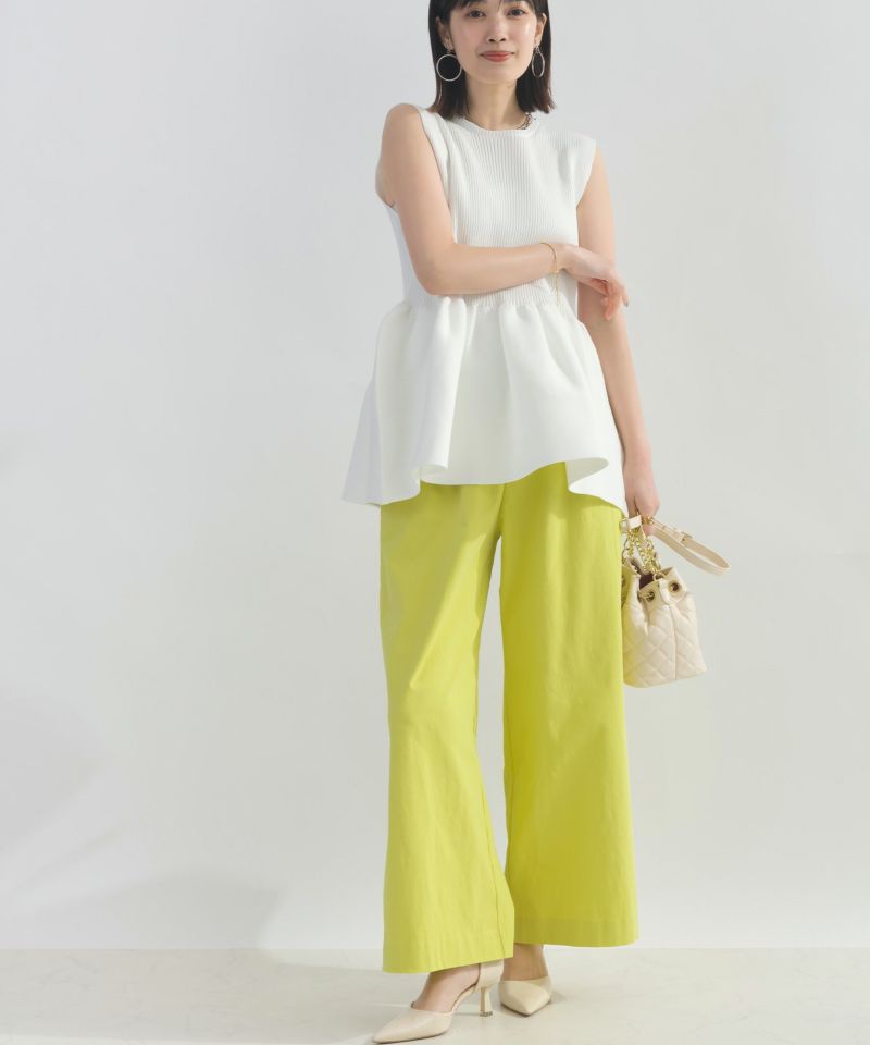 model：H162　着用サイズ：M　イエロー