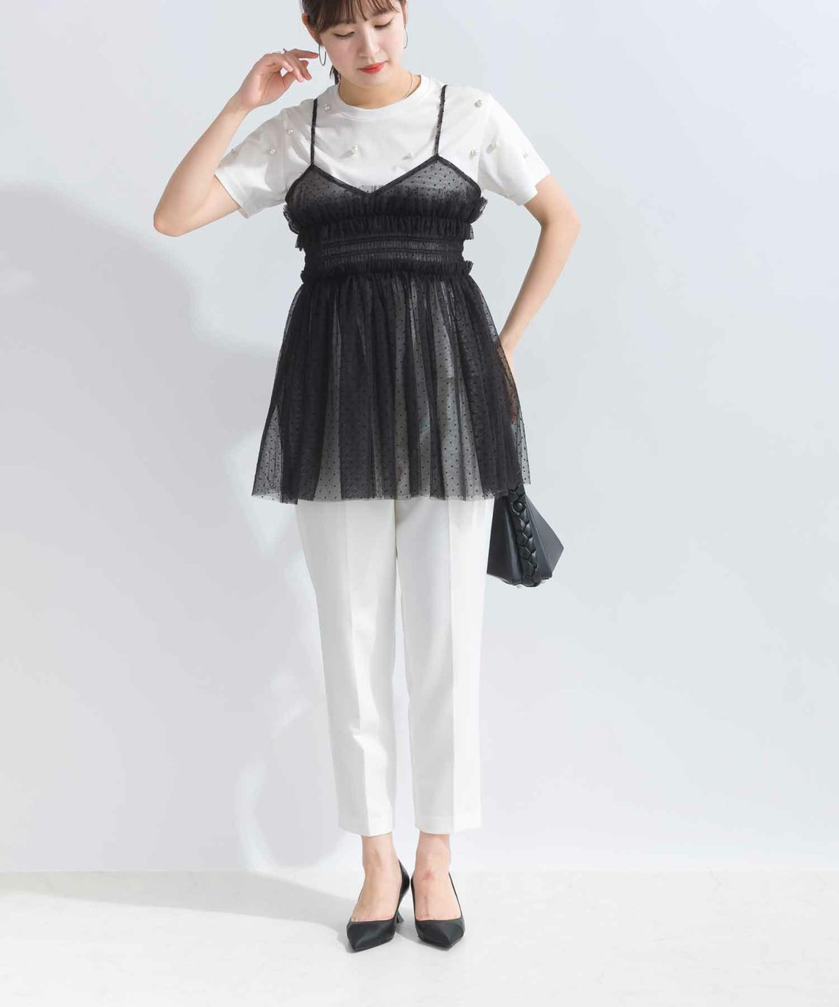 model：H165　着用サイズ：M