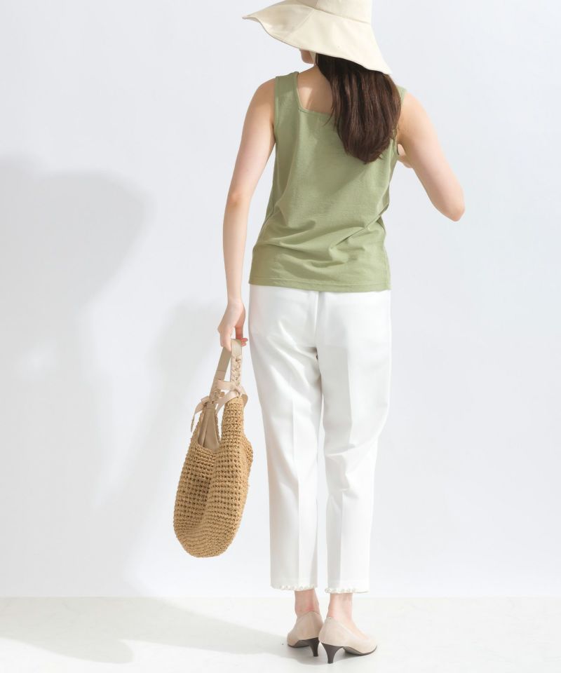 model：H165　着用サイズ：M　カーキ