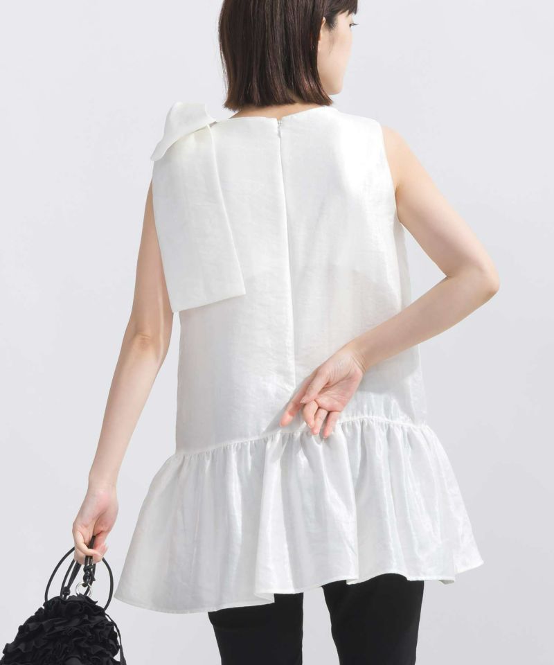 ショルダーリボンノースリーブブラウス | PICCIN (ピッチン) 公式通販