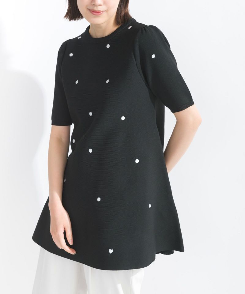 NAOchanです‼️新品✨ドットニットチュニック NAOchanです‼️新品✨ドットニットチュニック 楽天市場】クルー