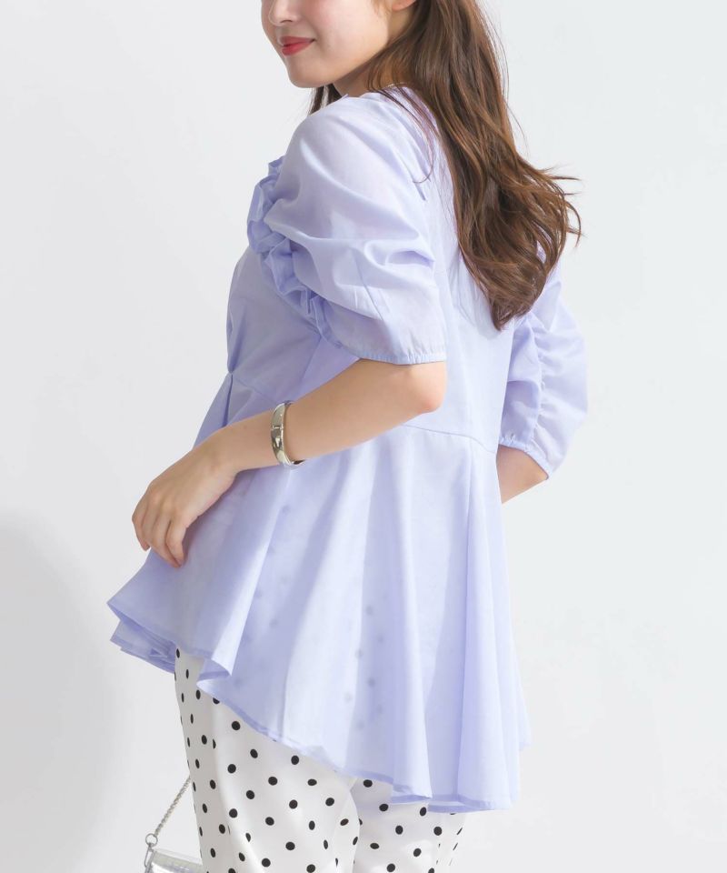 新品】 ブラウス フリル りんご 100 RANAN ブラウス シャツ 「新色追加