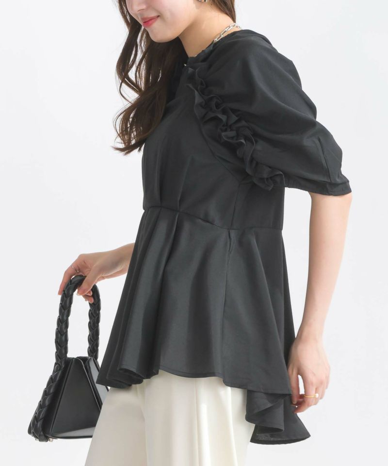 WEB限定】ラグラン切り替えフリルブラウス | PICCIN (ピッチン) 公式通販