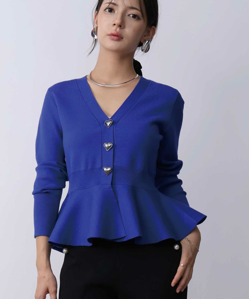 model：H160　着用サイズ：M　ブルー