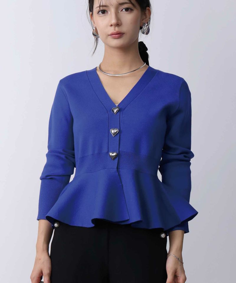 model：H160　着用サイズ：M　ブルー