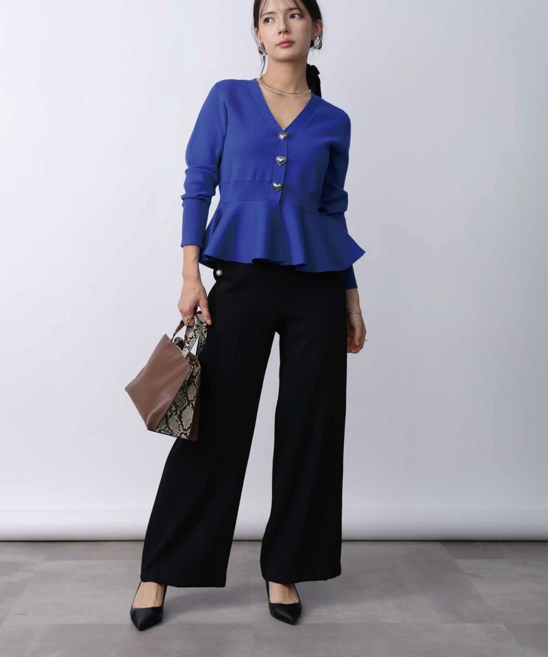 model：H160　着用サイズ：M　ブルー