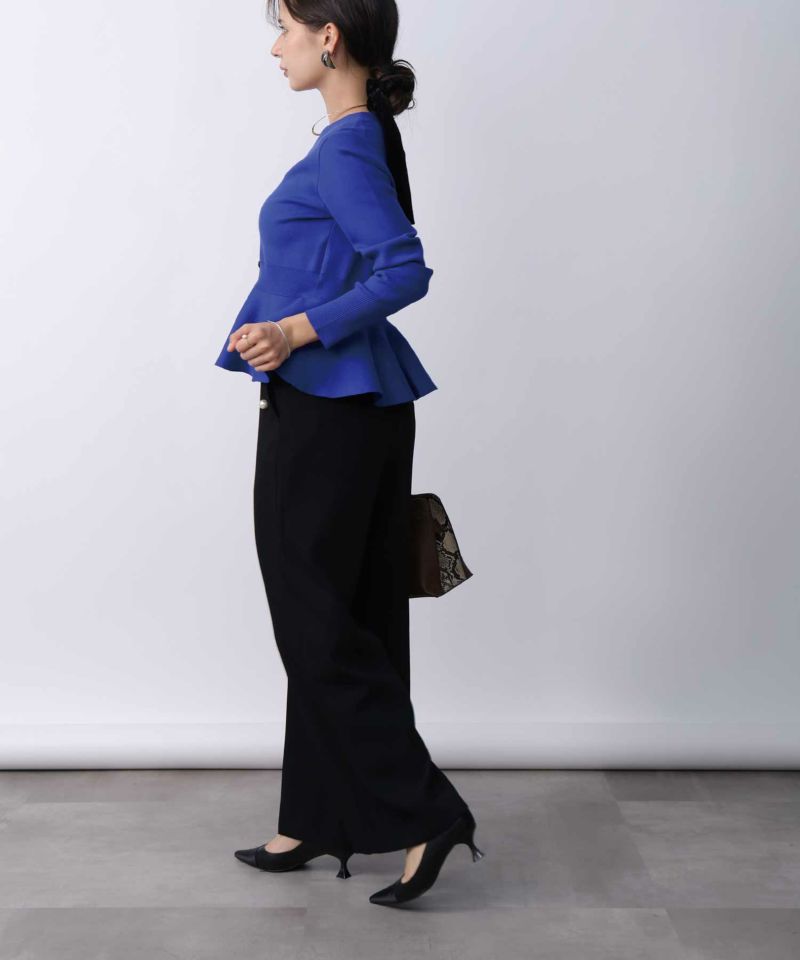 model：H160　着用サイズ：M　ブルー