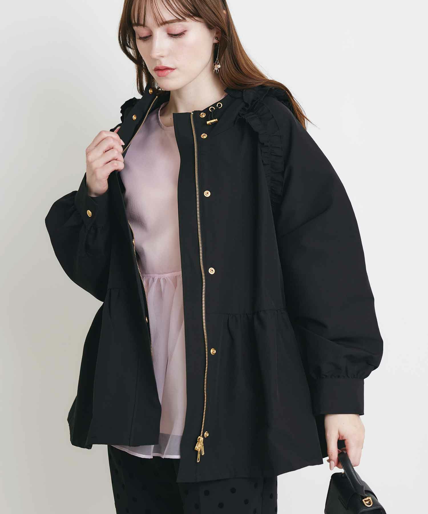 model：H167　着用サイズ：M　ブラック
