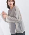 model：H165　着用サイズ：M　グレー