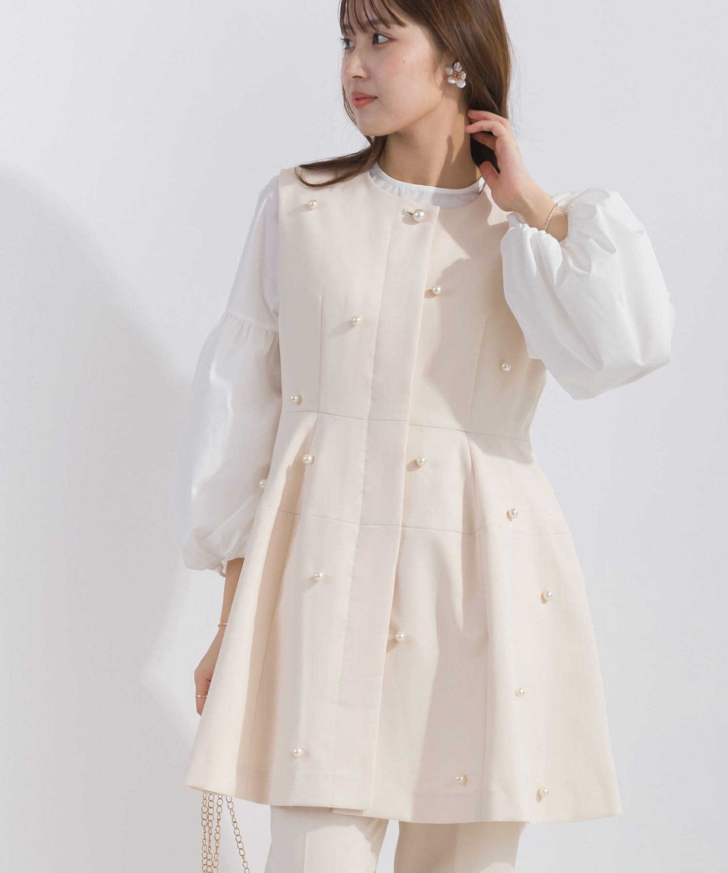 model：H165　着用サイズ：M