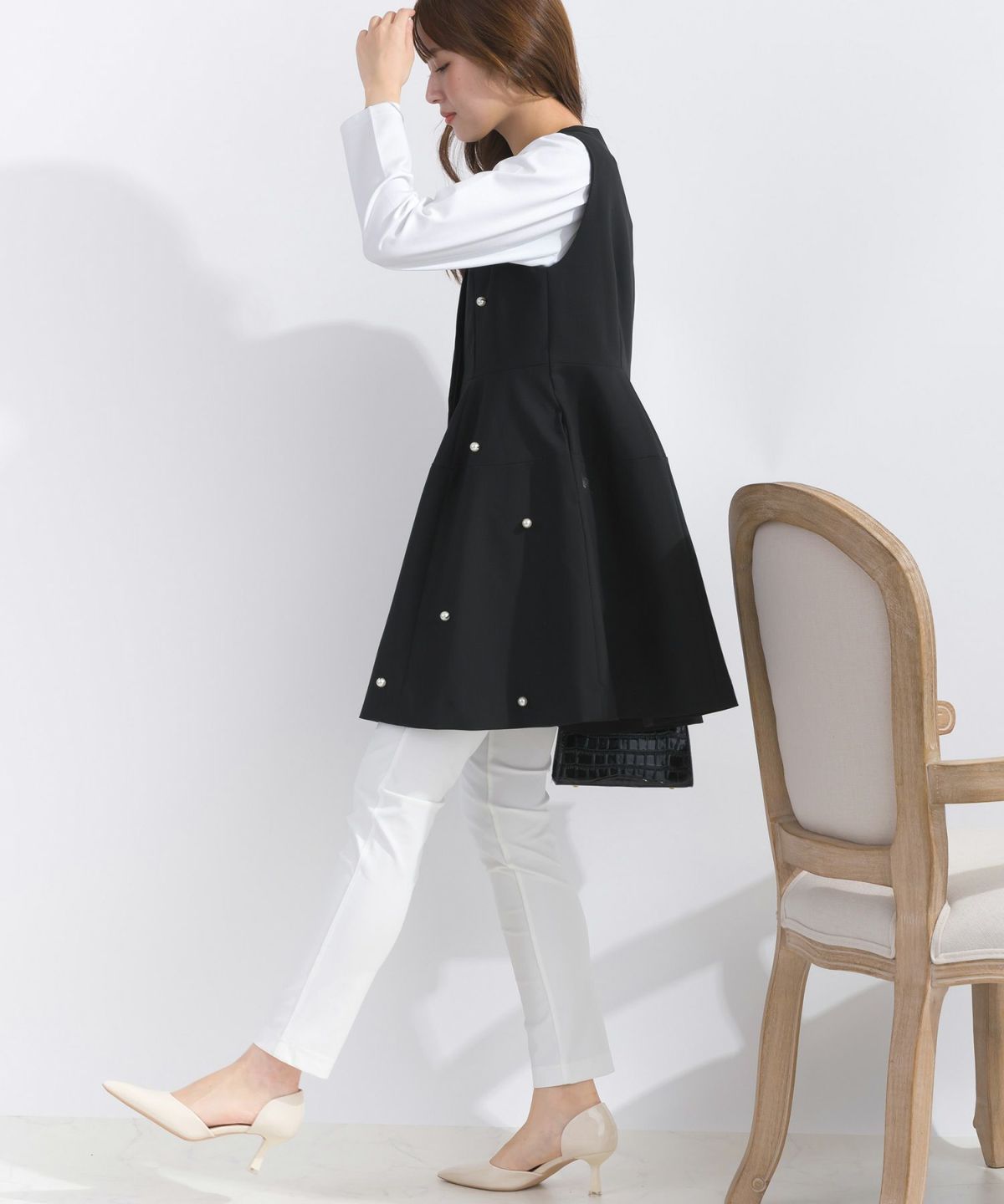 model：H165　着用サイズ：M