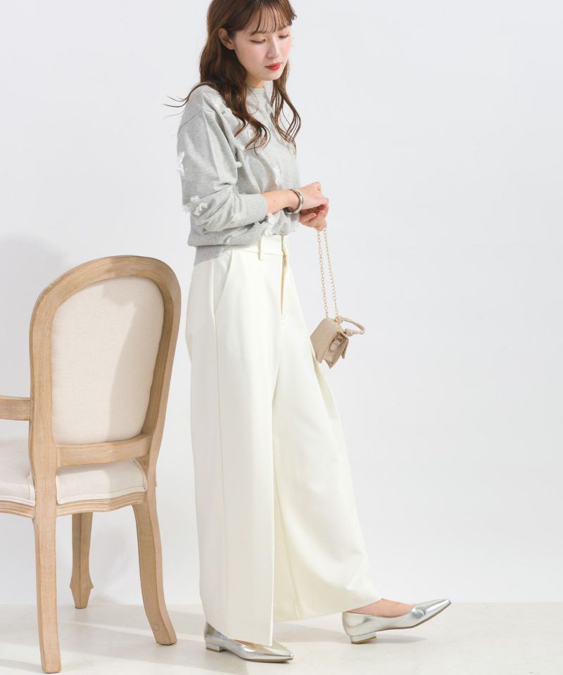 低身長さん向け】タックワイドパンツ | PICCIN (ピッチン) 公式通販