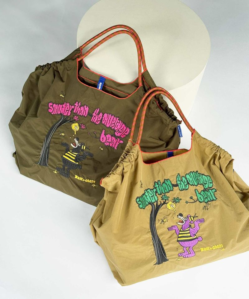 WEB限定】[Ball&Chain]shopping bag-Ryu Ambe HONY&BEAR(L