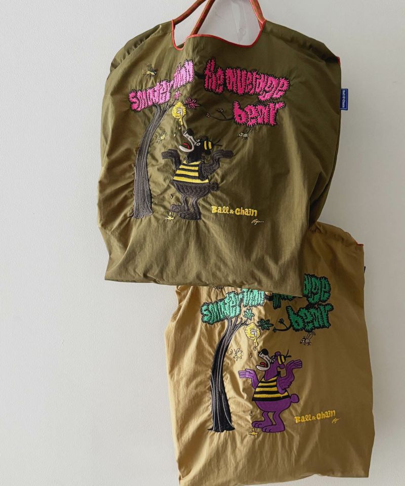Ball&Chain Ryu Ambeデザイン Ball&Chain]shopping bag-Ryu Ambe THOUGHTS(M) | PICCIN