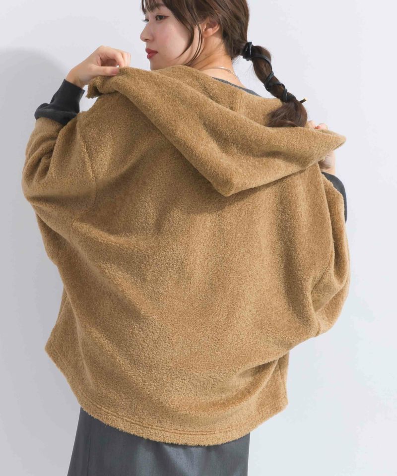 model：H165　着用サイズ：M　ブラウン