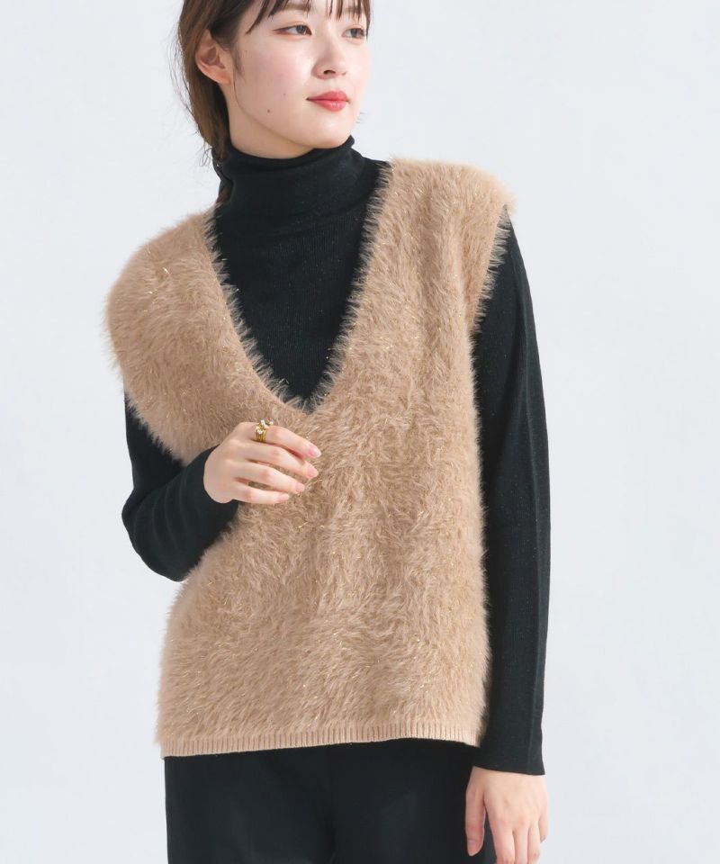 model：H165　着用サイズ：M　キャメル