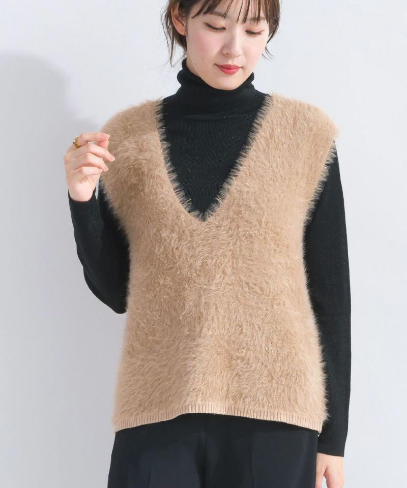 model：H165　着用サイズ：M　キャメル