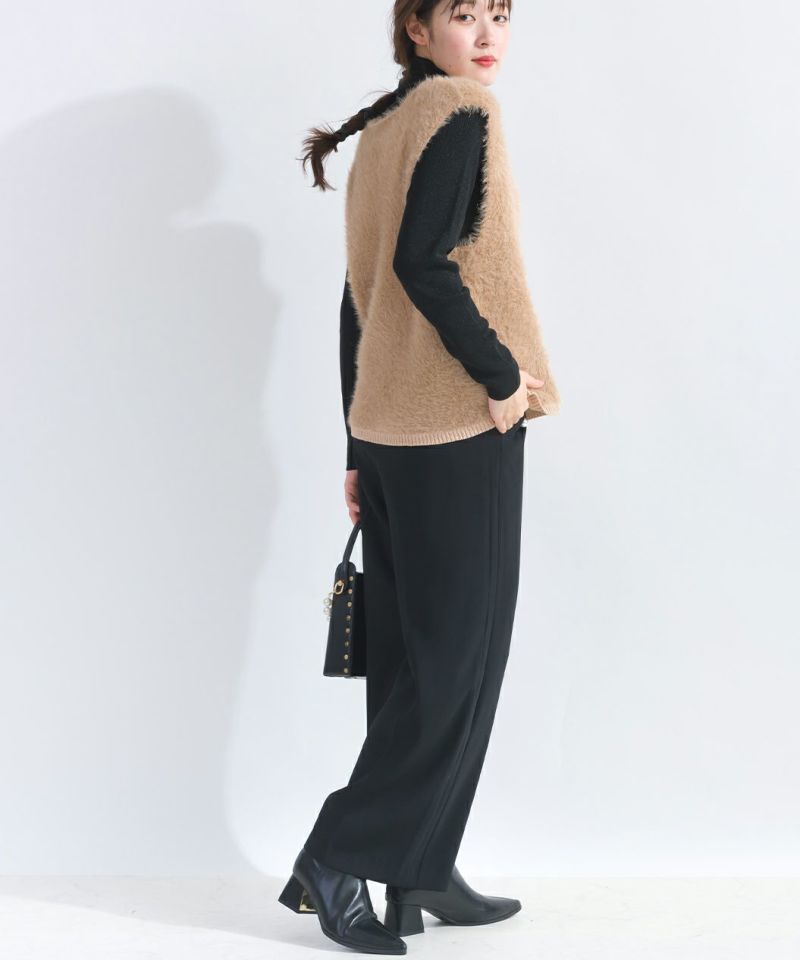 model：H165　着用サイズ：M　キャメル