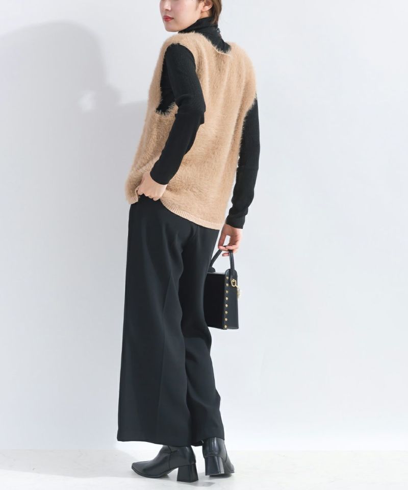 model：H165　着用サイズ：M　キャメル