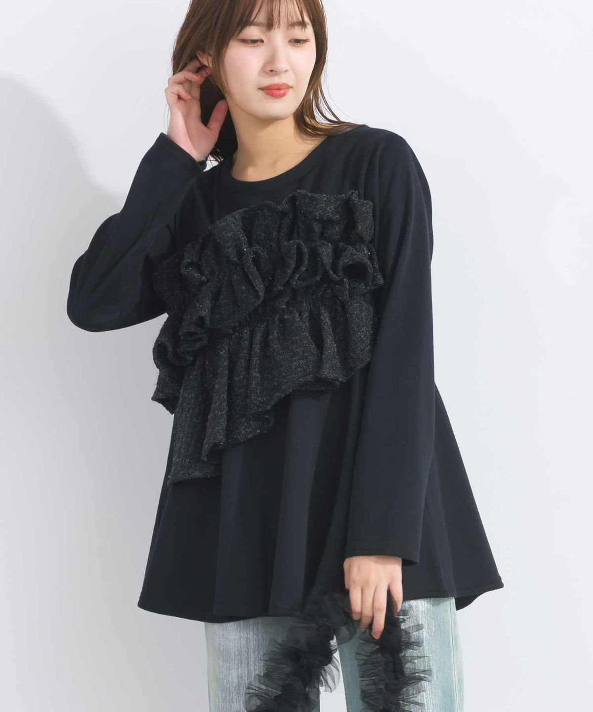 model：H165　着用サイズ：L