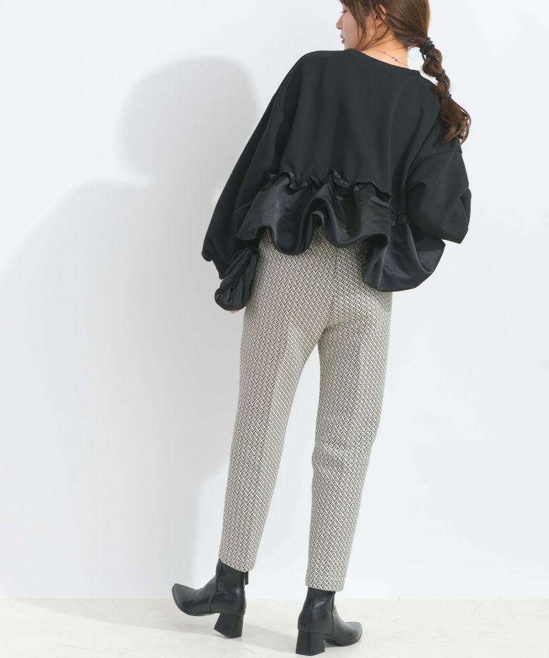 model：H165　着用サイズ：M　ブラック