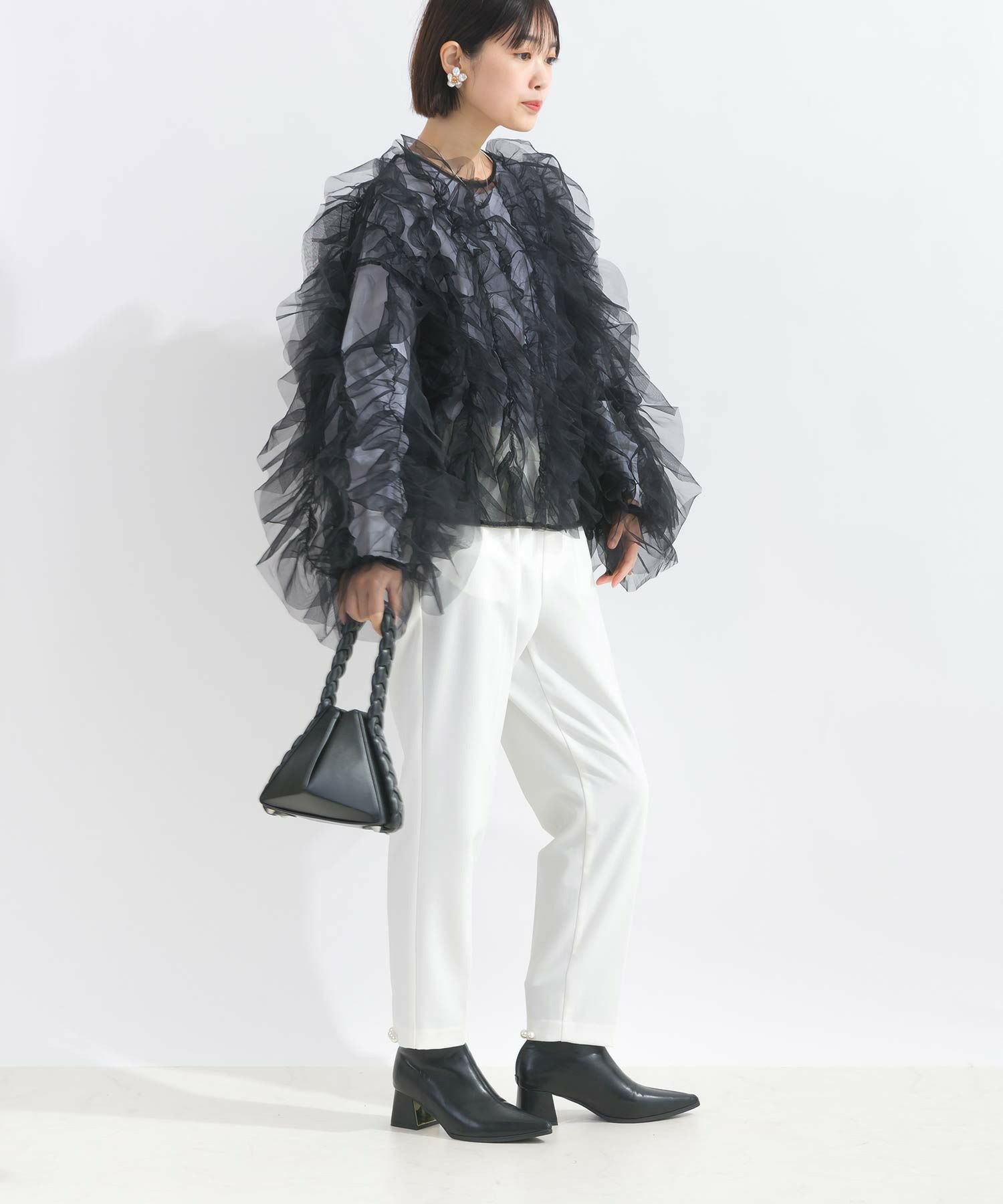 WEB限定】チュールフリルブラウス | PICCIN (ピッチン) 公式通販