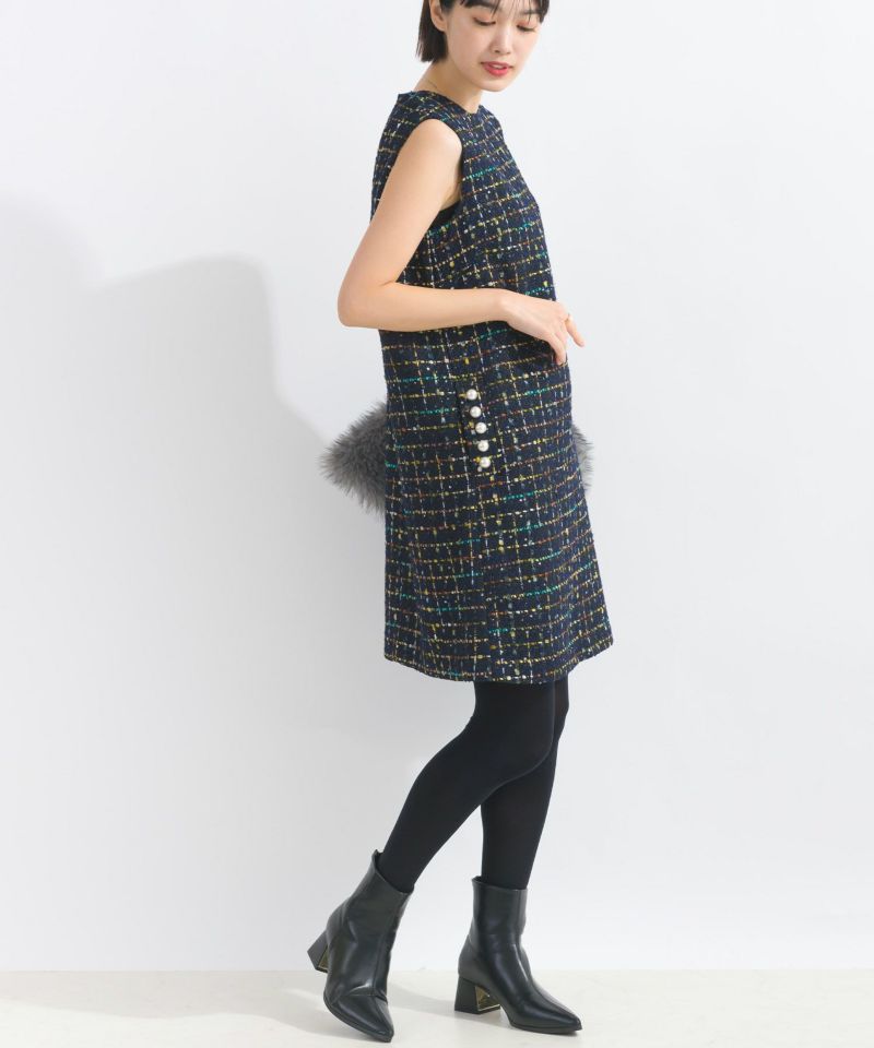 ポケットパールツイードワンピース | PICCIN (ピッチン) 公式通販