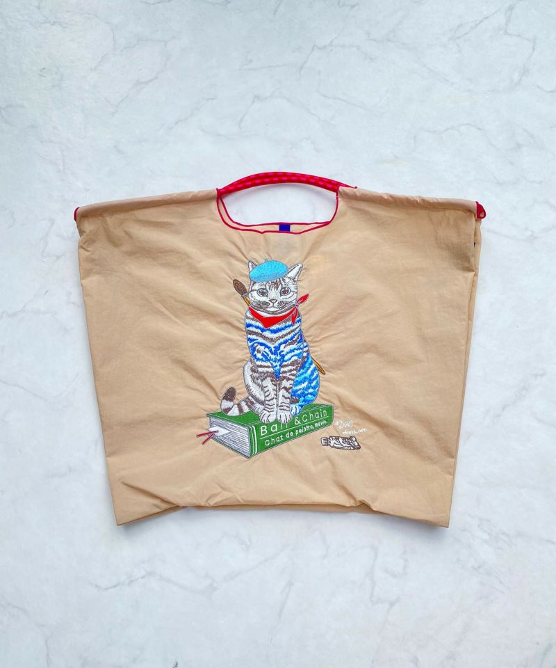 WEB限定】[Ball&Chain]shopping bag-P.CAT(L) | PICCIN